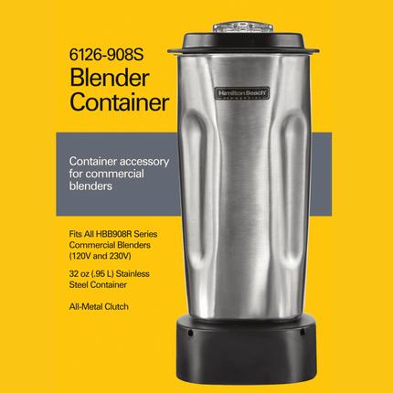 0.95L Stainless Steel Container 908 - hospitality