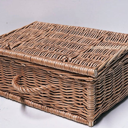 10 x Wicker Hamper Basket 40 X 28 X 17cm - hospitality