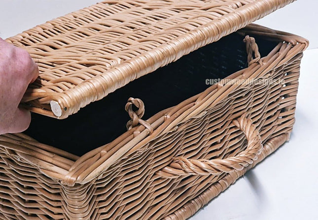 10 x Wicker Hamper Basket 40 X 28 X 17cm - hospitality