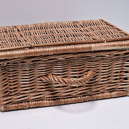 10 x Wicker Hamper Basket 40 X 28 X 17cm - hospitality