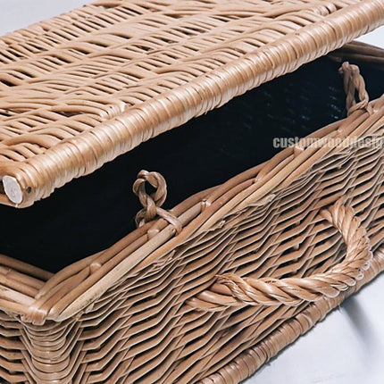 10 x Wicker Hamper Basket 40 X 28 X 17cm - hospitality