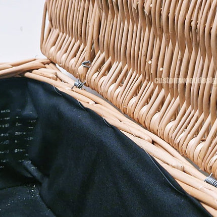 10 x Wicker Hamper Basket 40 X 28 X 17cm - hospitality