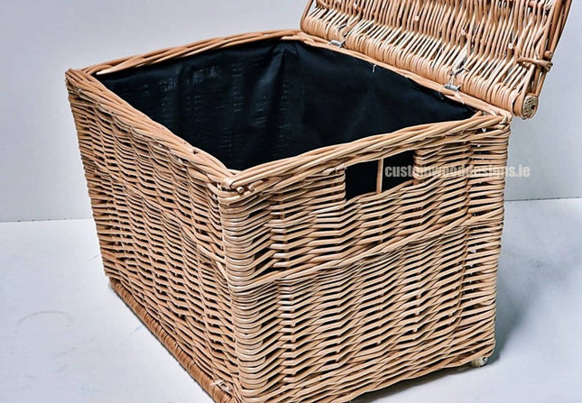 10 x Wicker Hamper Basket Large 40 X 30 X 30cm - hospitality