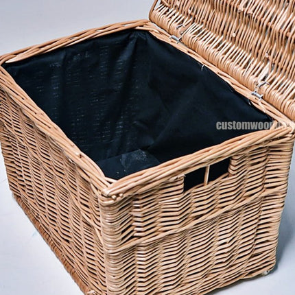 10 x Wicker Hamper Basket Large 40 X 30 X 30cm - hospitality