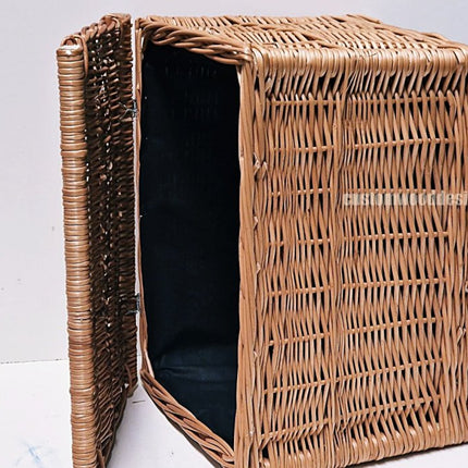 10 x Wicker Hamper Basket Large 40 X 30 X 30cm - hospitality