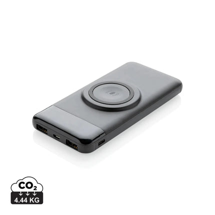10.000 mah wireless powerbank with watch charger - hospitality