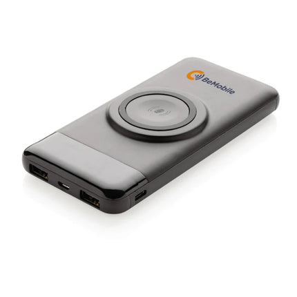 10.000 mah wireless powerbank with watch charger - hospitality