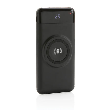 10.000 mah wireless powerbank with watch charger - hospitality