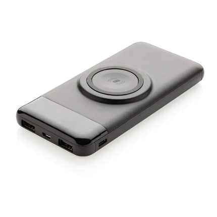 10.000 mah wireless powerbank with watch charger - hospitality