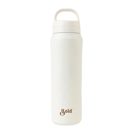 Aviana RCS Recycled 470ml water bottle in clear drinkware with a green cap