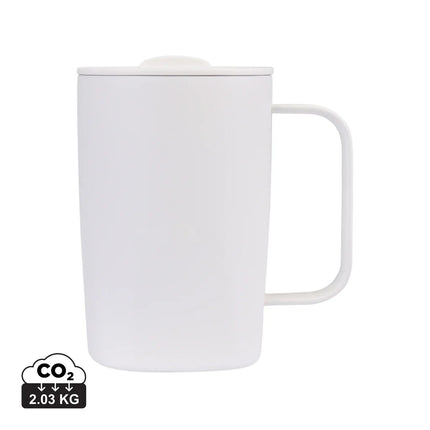Aviana Rowan RCS recycled mug 450ml in white ceramic