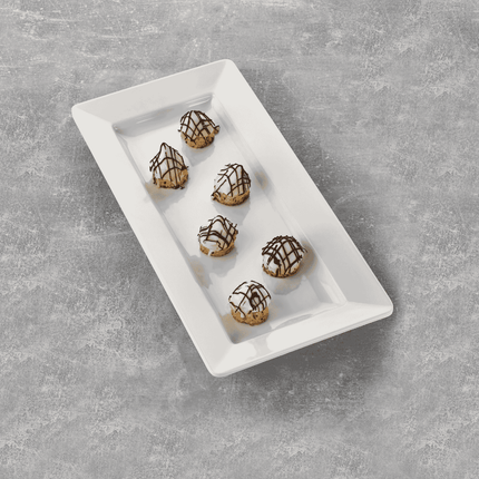 1/2 GN tray, melamine, white - hospitality