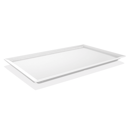 1/4 GN tray, melamine, white - hospitality