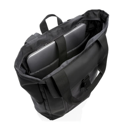 15" laptop tote pack PVC free - hospitality