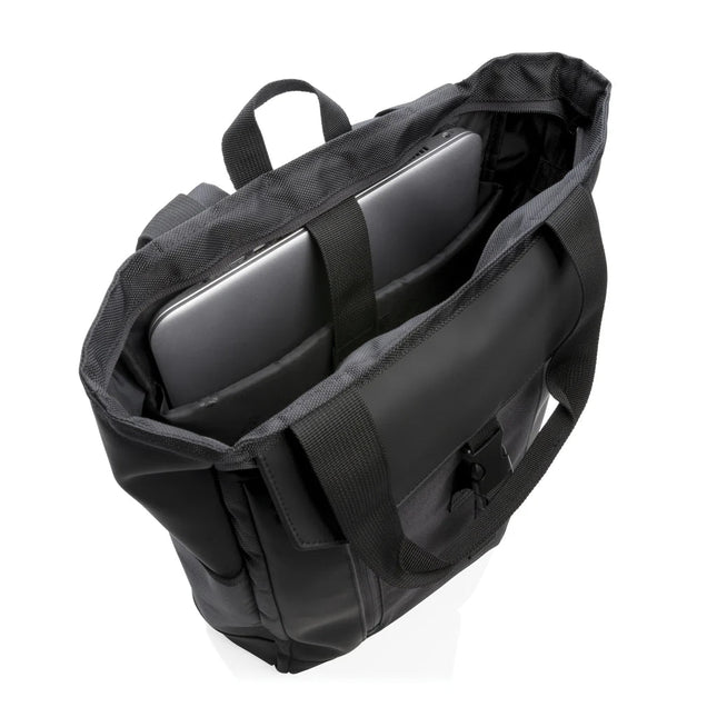 15" laptop tote pack PVC free - hospitality