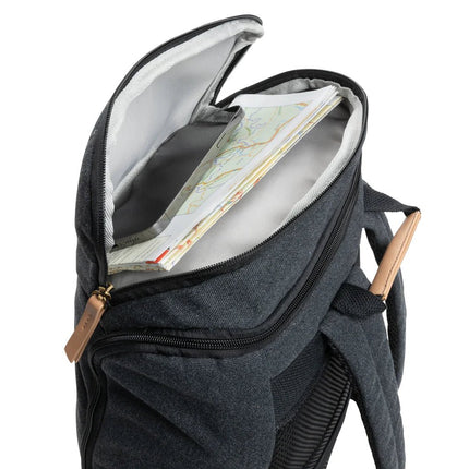 16 oz. recycled canvas 15" laptop backpack - hospitality