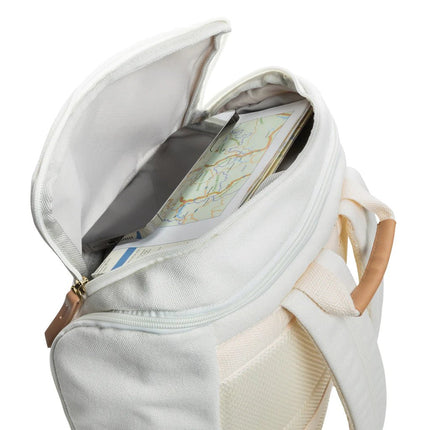 16 oz. recycled canvas 15" laptop backpack - hospitality