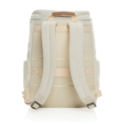 16 oz. recycled canvas 15" laptop backpack - hospitality