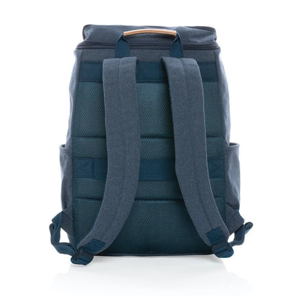 16 oz. recycled canvas 15" laptop backpack - hospitality