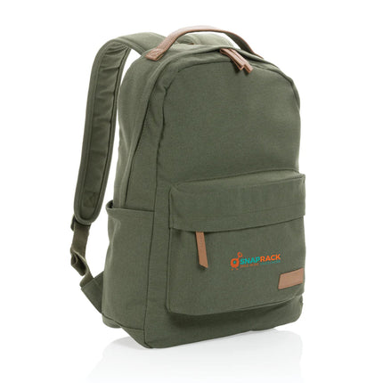 16 oz. recycled canvas backpack - hospitality