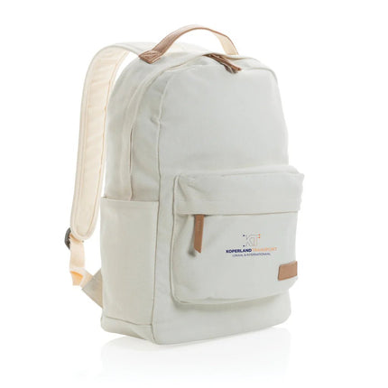 16 oz. recycled canvas backpack - hospitality