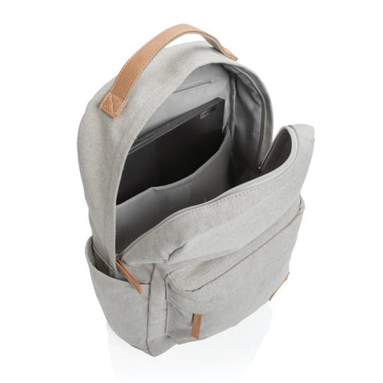 16 oz. recycled canvas backpack - hospitality