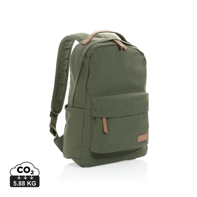 16 oz. recycled canvas backpack - hospitality
