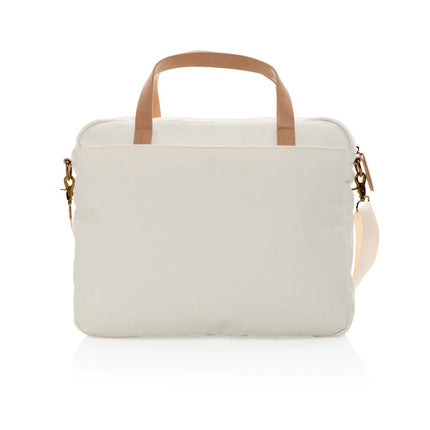 16 oz. recycled canvas laptop bag - hospitality