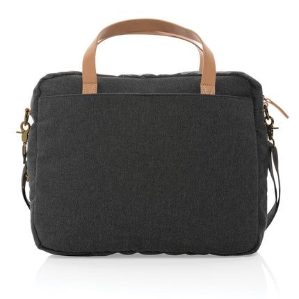 16 oz. recycled canvas laptop bag - hospitality