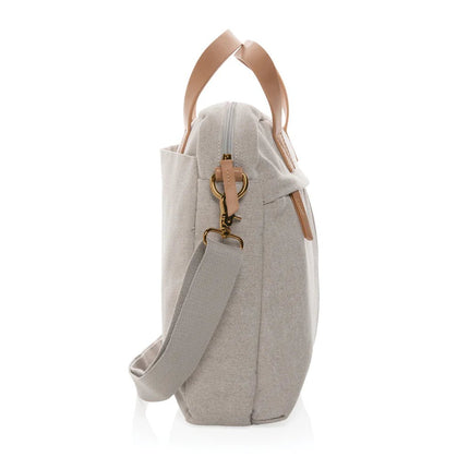 16 oz. recycled canvas laptop bag - hospitality