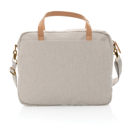 16 oz. recycled canvas laptop bag - hospitality