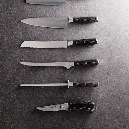 Kaiser Santoku Knife - Custom Wood Designs