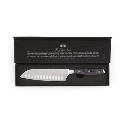 Kaiser Santoku Knife - Custom Wood Designs