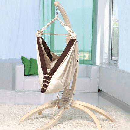2-in-1 Baby Hammock with Wooden Stand & Inlay | CWDH Ireland