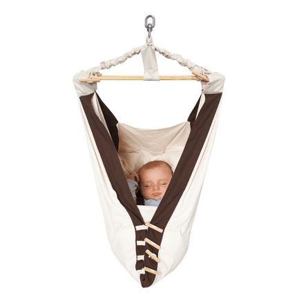 2-in-1 Baby Hammock with Wooden Stand & Inlay – photo 3