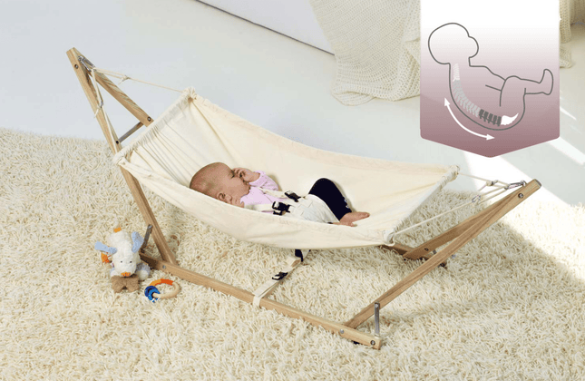 Royal 2-in-1 Baby Hammock Set with Stand & Inlay – photo 2