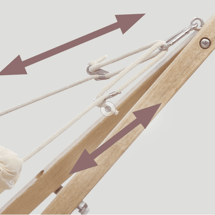 Royal 2-in-1 Baby Hammock Set with Stand & Inlay – photo 6