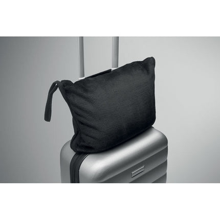 2-in-1 Travel Blanket & Pillow with Carry Strap - CWDH