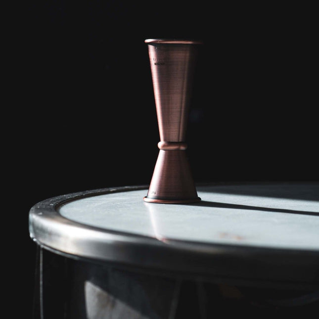 20 ml. x 40 ml. Japanese Style Jigger, Antique Copper - hospitality