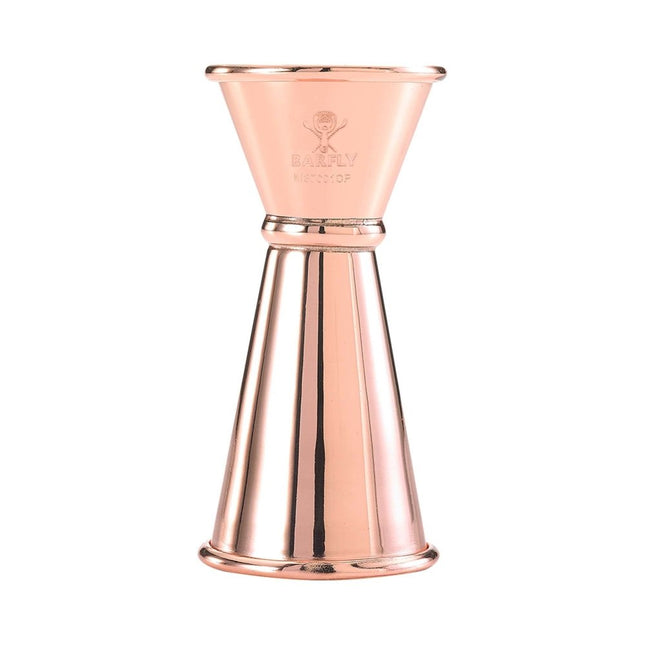 20 ml. x 40 ml. Japanese Style Jigger, Copper plated - hospitality