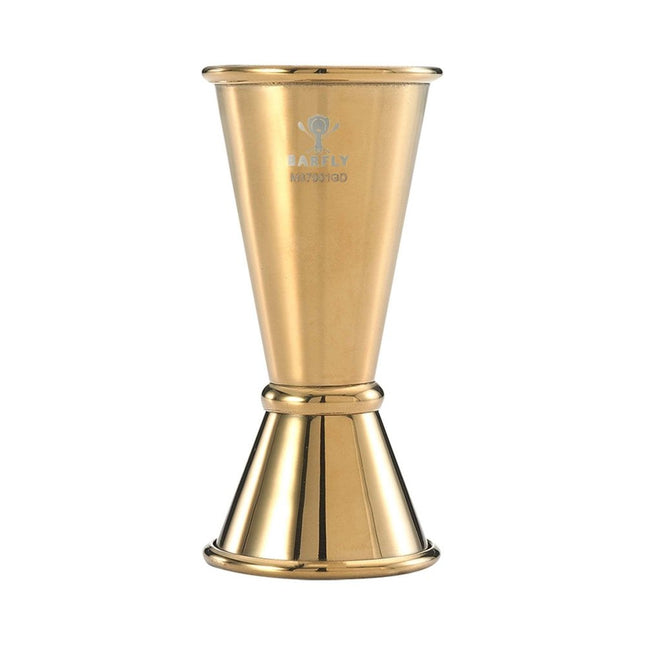 20 ml. x 40 ml. Japanese Style Jigger, Gold plated - hospitality