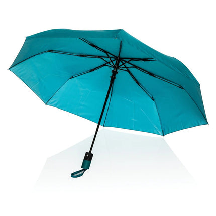 21" Impact AWARE™ 190T mini auto open umbrella - hospitality