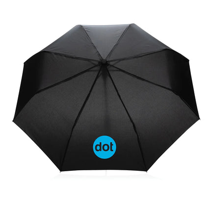 21" Impact AWARE™ 190T mini auto open umbrella - hospitality