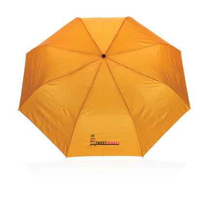 21" Impact AWARE™ 190T mini auto open umbrella - hospitality