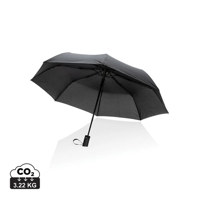 21" Impact AWARE™ 190T mini auto open umbrella - hospitality