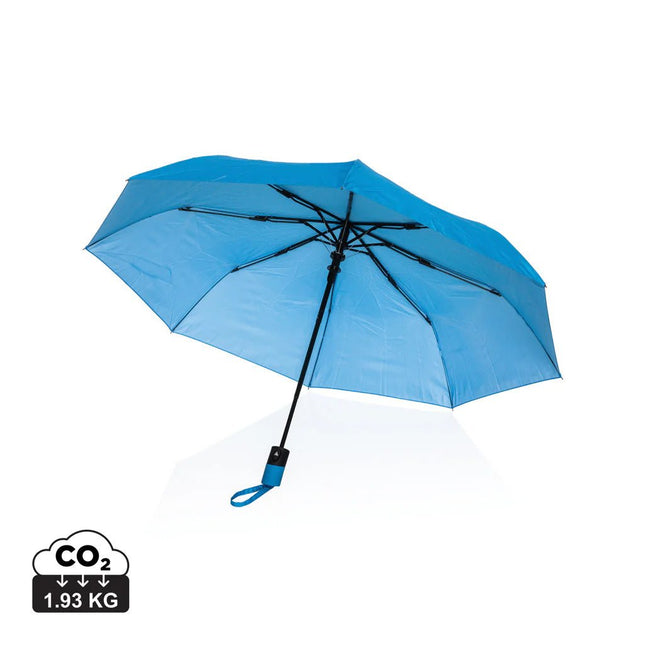21" Impact AWARE™ 190T mini auto open umbrella - hospitality