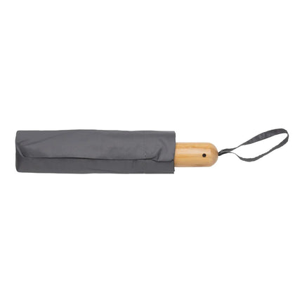 21" Impact AWARE™ RPET 190T bamboo auto open/close umbrella - hospitality