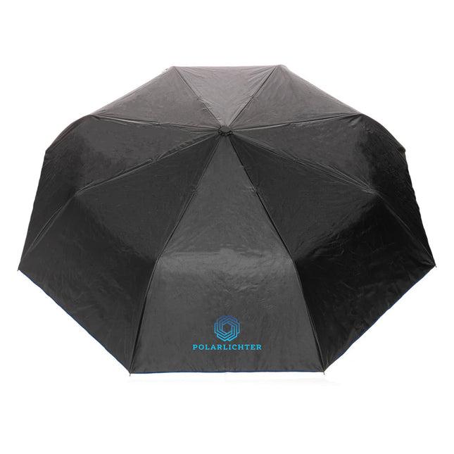 21" Impact AWARE™ RPET 190T Pongee dual colour mini umbrella - hospitality