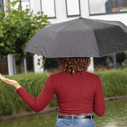 21" Impact AWARE™ RPET 190T Pongee dual colour mini umbrella - hospitality