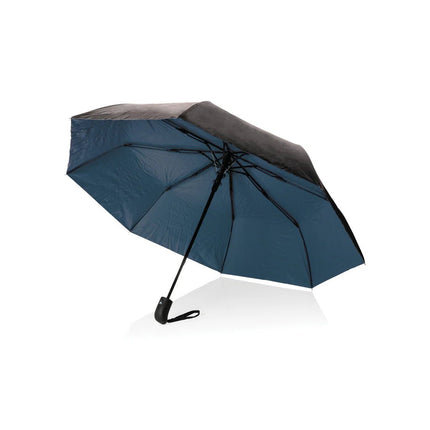 21" Impact AWARE™ RPET 190T Pongee dual colour mini umbrella - hospitality